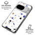 White Terrazzo Google Pixel 10 Clear Case
